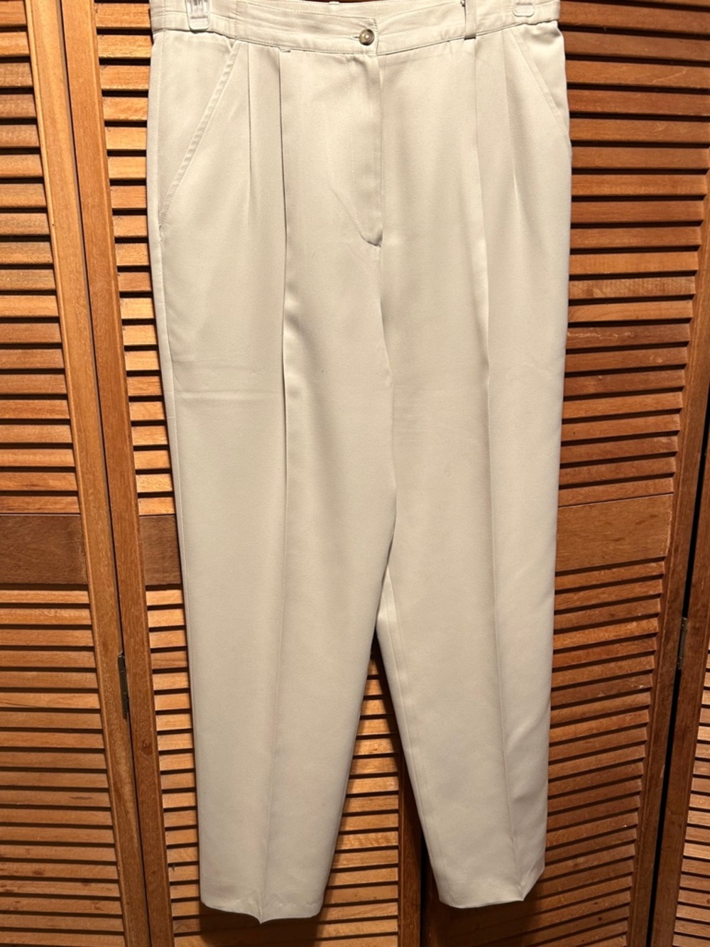 Vintage David Brooks Classic Cream Highwaisted Dress Pants
